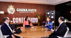 Libia Dennise reporta liderazgos de Guanajuato en el sector Salud