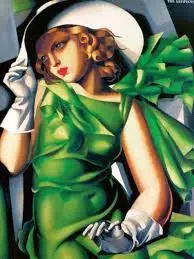 Damas con sombrero - Tamara de Lempicka