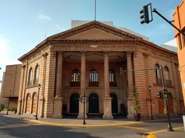 Teatro Doblado, mismo que alberga la Galer&iacute;a Jesus Gallardo