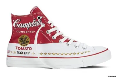 Chuck Taylors de Converse of Andy Warhol