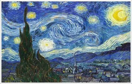 Noche Estrellada Vincent Van Gogh