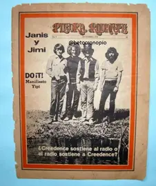 La revista Piedra Rodante