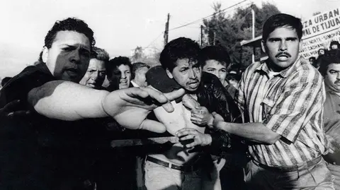 La detenci&oacute;n de Mario Aburto