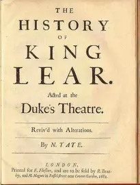 Shakespirianas - King Lear Tate