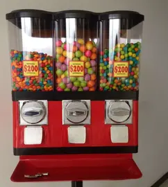 La maquina de chicles bola