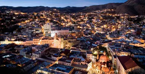 Guanajuato capital, panor&aacute;mica