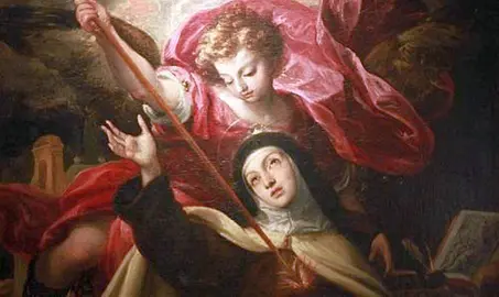 Éxtasis de Santa Teresa, por Juan Carreño de Miranda