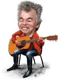 John Prine - Ilustración, Manjarrez