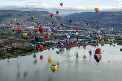 El Festival Internacional del Globo en León