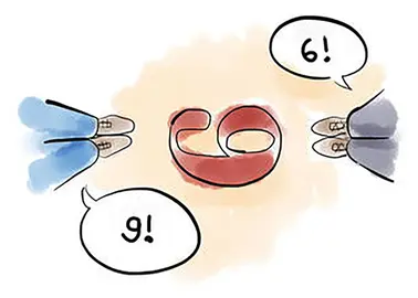 La estupidez [seis o nueve]