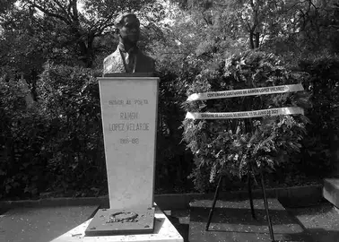 Conmemoran 100 a&ntilde;os del facecimiento de Ram&oacute;n L&oacute;pez Velarde - Foto, Pascual Borzelli Iglesias