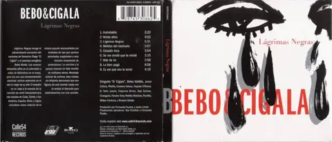 'Lágrimas negras', portadas del álbum