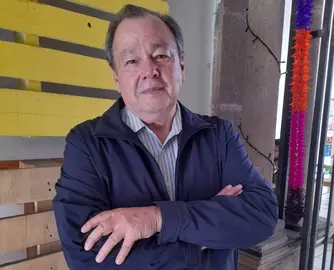 El legislador de Morena David Mart&iacute;nez Mendiz&aacute;balX
