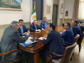 Gobernadores estatales de Acci&oacute;n Nacional se re&uacute;nen con el Secretario de Gobernaci&oacute;n