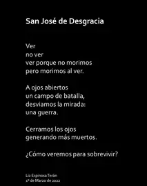 San José de Desgracia - Liz Espinosa Terán