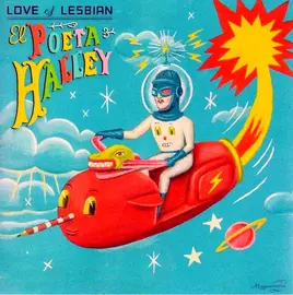 El poeta Halley, portada, Love of Lesbian