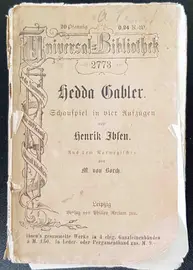 Hedda Gabler de Henrik Ibsen