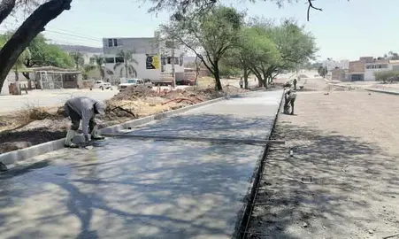 Avanza la consolidación del Par Vial Perdigón en la zona de Los Naranjos, en León