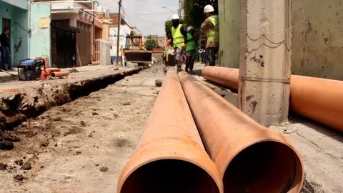 Acciones de SAPAL en la colonia Obreg&oacute;n