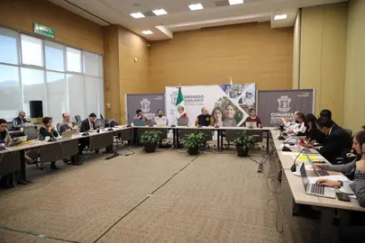 Sesiona la Comisi&oacute;n de Derechos Humanos en el Congreso de Guanajuato - Foto, Velio Ortega