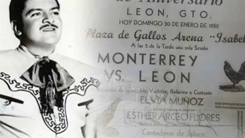 Cartel de la feria de Le&oacute;n en 1952, archivo del Patronato de la Feria de Le&oacute;n