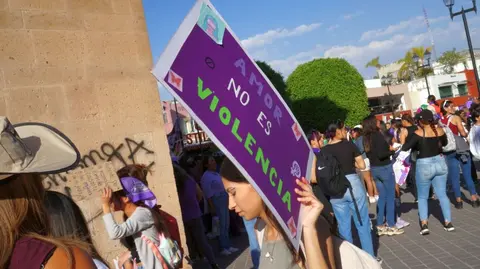 'Amor no es violencia' - Foto, Francisco Rangel