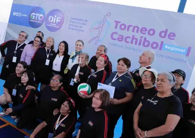 Inicia el DIF Guanajuato torneos regionales de cachibol mixto