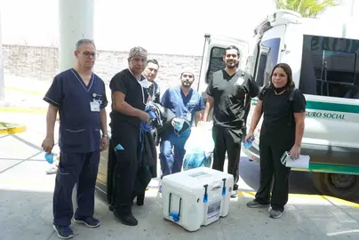 Especialistas del IMSS procuran &oacute;rganos de donador silaoense