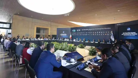 Reuni&oacute;n a Estatal de Funcionarios Fiscales