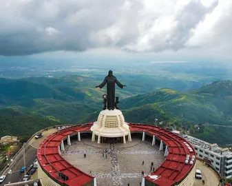 Concluyen rehabilitaci&oacute;n del monumento a Cristo Rey