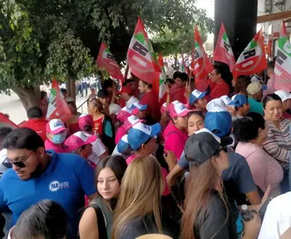 La disciplinada convivencia de colores partidistas en Irapuato - Foto, Jaime Panqueva