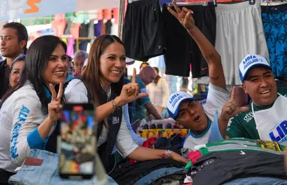 Libia Dennise y Ale Guti&eacute;rrez hacen campa&ntilde;a en la L&iacute;nea de Fuego de Le&oacute;n