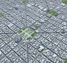 Modelo 3D de La Plata