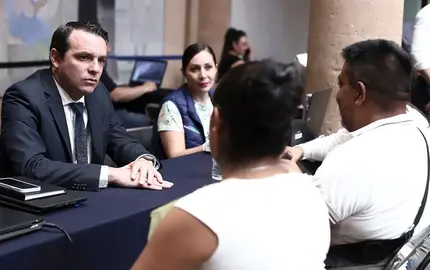 El alcalde de Le&oacute;n Jorge Jim&eacute;nez Lona encabeza la atenci&oacute;n en el mi&eacute;rcoles ciudadano