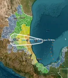Guanajuato espera potenciales lluvias fuertes por la tormenta tropical Alberto