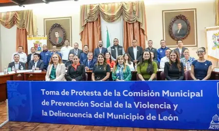 Le&oacute;n instala comisi&oacute;n municipal para prevenir la violencia y delincuencia