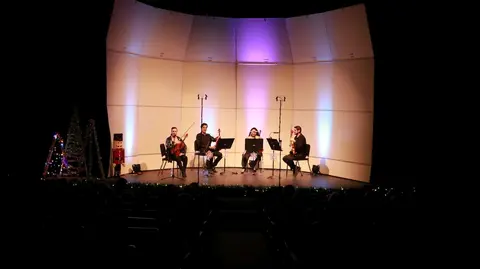 Con una gala de violas, ensamble Cuatro en Do anuncia el adviento navide&ntilde;o