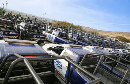 Municipios de Guanajuato reciben equipamiento policiaco