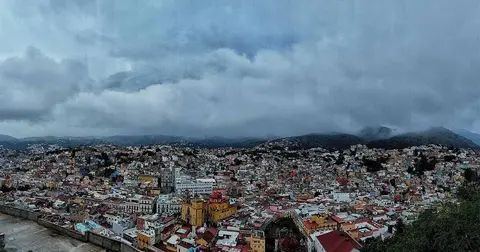 Arrecia el fr&iacute;o en Guanajuato