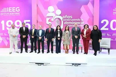 Ex titulares del IEEG dialogan sobre su evoluci&oacute;n a 30 a&ntilde;os
