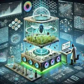 The future insecto sense - Ilustraci&oacute;n generada por Ra&uacute;l Alcalde V&aacute;zquez con inteligencia articicial