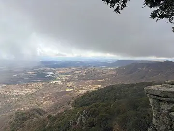 La neblina en Mesa de Borregos - Foto, Maricruz Romero Ugalde