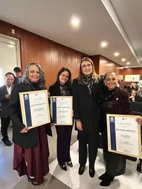 Elvia Patricia Vera, Ma. Guadalupe Reynaga y Elsa Patricia Olivares