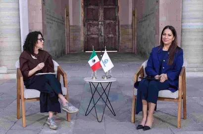 Libia Dennise y la titular de Cultura Guanajuato convocan a que artistas guanajuatenses participen en el FIC 2025
