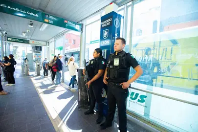 El Sistema Integral de Transporte (SIT) en Le&oacute;n promueve uso del bot&oacute;n de seguridad