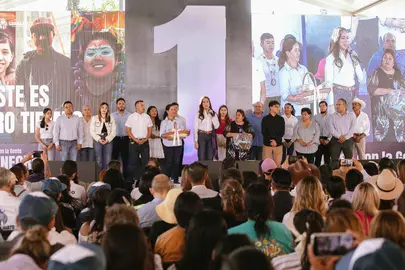 Libia Dennise anuncia en San Diego de la Uni&oacute;n la nueva secretar&iacute;a estatal de las Mujeres
