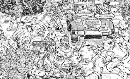 Matadero, c&oacute;mic de Eduardo Rojas Pachas