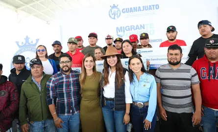 Migrantes guanajuatenses reciben apoyos para volver al estado