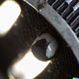 DALL&middot;E 2022-11-27 11.36.51 - A macro 35mm photograph of spotlights burn since before the big bang