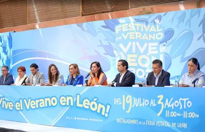 Anuncian el Festival de Verano %22Vive Le&oacute;n 2025%22